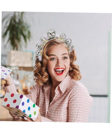 Yardenfun Stage Prop Party Supplies Hair Decoration Hair Accessories for Woman Hairband for Party Disco Ball Headband Party Hairband Party Decorative Hairband Women Headband Unique Headband - Buy Online on GoSupps.com