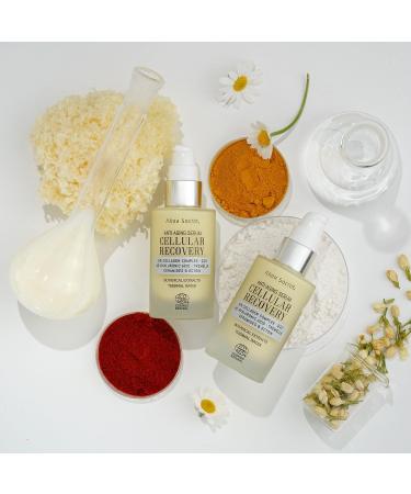 RECOVERY Cell Anti-Aging Serum: A Facial Treatment for Women with Hyaluronic Acid Serum Vegan Collagen and CoQ10 - Hydrating Firming and Anti-Wrinkle for - Buy Online on GoSupps.com