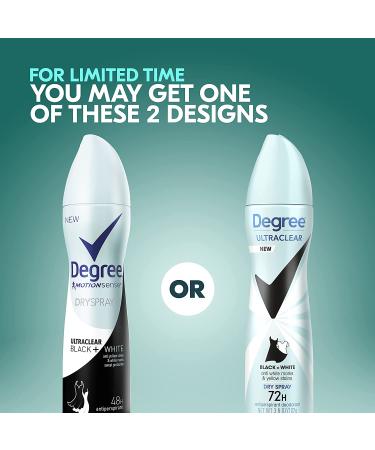 Degree UltraClear Women's Fresh Dry Spray Antiperspirant Deodorant - 3.8 oz (Pack of 1) - Buy Online on GoSupps.com