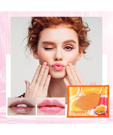 Clear Lip Plumper Gloss Set - Exfoliating & Moisturizing 3ml Lip Spatula Included - Buy Online on GoSupps.com