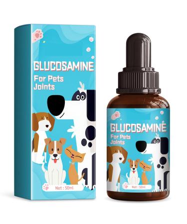 Pet Joint Drops for External Use Glucosamine for Cats & Dogs - Cat Hip and Joint Liquid Topical