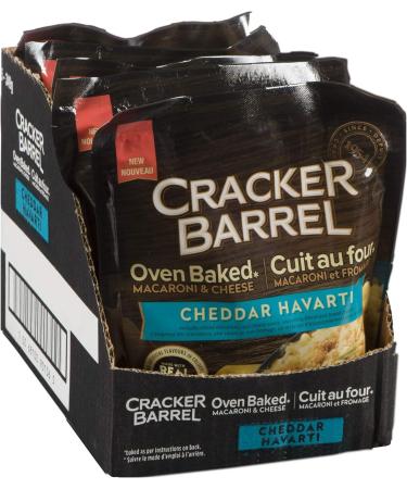 Cracker Barrel Cheddar Havarti Oven Baked Mac & Cheese 349g (Pack of 5) - Buy Online on GoSupps.com