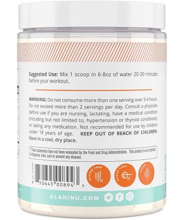 Alani Nu Pump Stim Free Pre-Workout Supplement - Mango Sorbet (30 Servings) - Buy Online on GoSupps.com