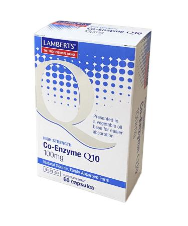 Lamberts Plus Coenzyme Q10 100mg 60cap