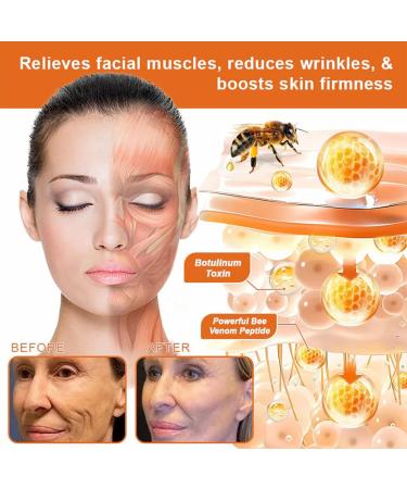 Bee Venom Skin Treatment Cream Advanced Firming & Wrinkle-Reducing cream Bee Venom Skin Restoration Cream Natural Serum Suitable for All Skin Types (1 Pack) - Buy Online on GoSupps.com