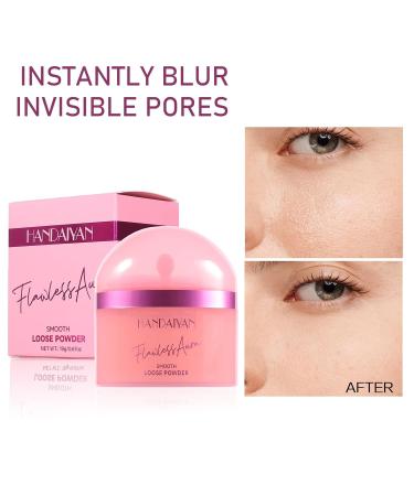 Nude Translucent Setting Powder | Glow Soft Focus Loose Powder for Long Lasting Makeup | Lightweight Oil Control & Shimmer Finishing Powder (03#) - International Shipping Available - Buy Online on GoSupps.com