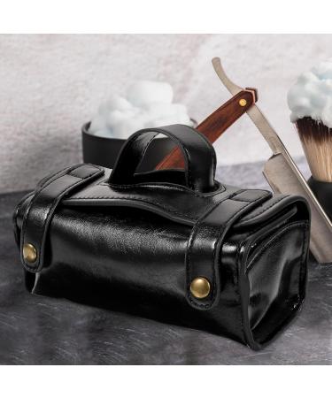 Beavorty Reise Storage Pocket for Men | Razor Accessories Protection Case | Travel Leather Shaving Kit - Buy Online on GoSupps.com