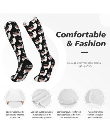 Buy No Prob Lama Compression Socks for Men & Women | 15-20 mmHg Support for Running & Cycling - International Shipping Available - Buy Online on GoSupps.com