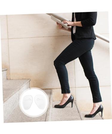 FOMIYES Silicone Forefoot Pads for Kids & Women - Clear High Heel Cushions Foot Protectors Thicken PU Massage Gel - 6 Pairs - Buy Online on GoSupps.com