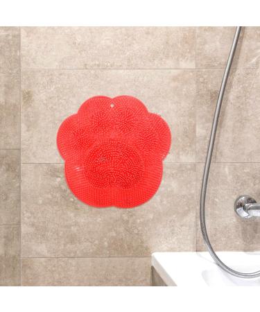 KOMBIUDA Lazy Back Rub Pad Foot Massager Bathroom Non-skid Foot Scrubber Care Cleaning Pad - Buy Online on GoSupps.com