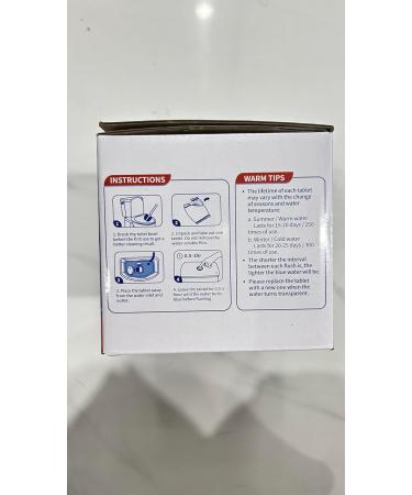 Vacplus Toilet Bowl Cleaners - 30 PACK Ultra-Clean Toilet Cleaners for Deodorizing & Descaling Long-Lasting Blue Toilet Bowl Cleaner Tablets with Sustained-Release Technology Against Tough Stains - Buy Online on GoSupps.com