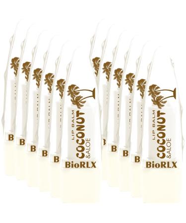 BioRLX Coconut Oil Lip Balm - Natural Hydration with Coconut s Nourishing Properties for Everyday Lip Care (Three Lip Balm) (Coconut 0.12 Ounce (Pack of 3)) - Buy Online on GoSupps.com