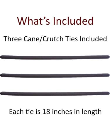 Crutcheze Cane Holder 3 Pack - Holds Canes Within Reach - Walking Stick Holder - Crutches & Cane Accessories - Reacher Grabber Holder - Walker Accessory - Buy Online on GoSupps.com