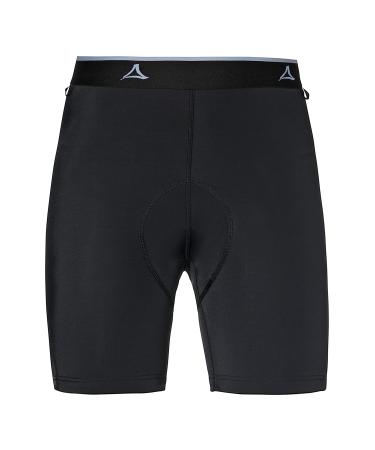 Sch ffel women Skin Pants 2h L breathable wheel pants with upholstery and 4-way stretch bike underpants with bacteriostatic silver nitrate treatment 38 black