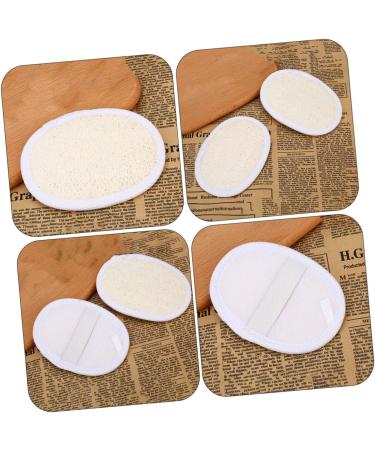 Premium 6 Pcs Bath Towel & Loofah Set | Exfoliating Pads Shower Scrubber & Face Mitts for Ultimate Skin Care - Buy Online on GoSupps.com