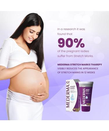 RE Stretch Marks Therapy - Top Stretch Mark Cream for Women & Men | Best Anti-Stretch Mark Cream for Pregnancy (50g - Buy Online on GoSupps.com