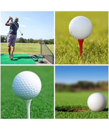 THIODOON 100 Pack Professional Natural Wood Golf Tees - Multiple Colors - 3-1/4, 2-3/4, or 2-1/8 Tall - Reduce Side Spin and Friction - Buy Online on GoSupps.com