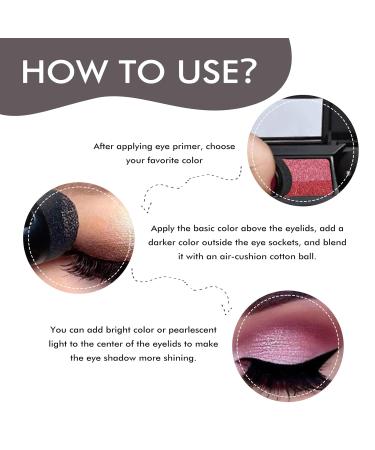 Perfect Dual Color Eyeshadow - Portable Two Tone & Double-Headed Eyeshadow | International Shipping - Buy Online on GoSupps.com