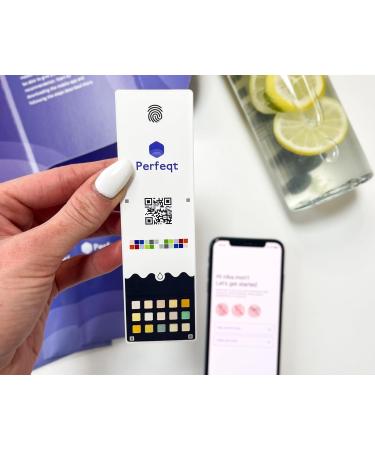 Perfect Urine Test Strips with App - Track Nutrition Keto Hydration & pH - Personalized Wellness Plan & Instant Results (12) - Buy Online on GoSupps.com