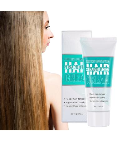  Jildouf Cream for curly hair | Curly hair straightener with protein correction | 60ml smoothing lotion for smoothing and nourishing hair for all hair types - Buy Online on GoSupps.com