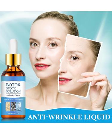 Buy Botox Facial Serum - Anti-Aging Vitamin C & Collagen Solution for Women | Reduce Fine Lines & Wrinkles | Nourish & Plump Skin - Buy Online on GoSupps.com
