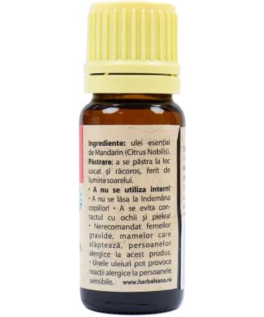 Mandarin essential oil (citrus reticulata) 100% pure without The addition of 10 ml - Buy Online on GoSupps.com