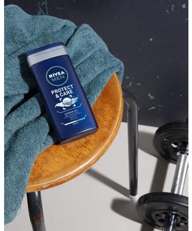 Beiersdorf Nivea Men Protect & Care Caring Shower Gel 250ml - Buy Online on GoSupps.com