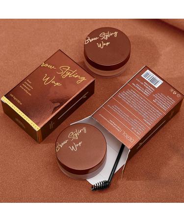 3 Eyebrow wax Transparent Long Lasting Natural Eyebrow Wax Waterproof Eyebrow Makeup Balm Pomade Cosmetics Freeze Pomade for Eyebrow Lamination Fanelod 3 Pcs Transparent - Buy Online on GoSupps.com