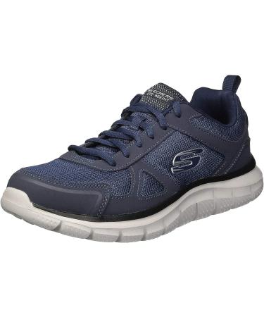 Skechers Men's Track Scloric Oxford Navy 11.5 Wide US - Comfort & Style | [Your Brand Name] - Buy Online on GoSupps.com