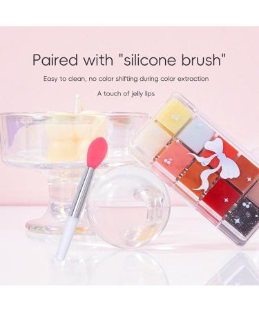  Bsbkoj Lip Gloss Palette 10 Colors Jelly Lip Cream High-Pigmented Lip Palette Multi-Color Lip Gloss Set Professional Lipstick Palette Smooth Lip Glosses For Women Compact Lip Gloss Palette - Buy Online on GoSupps.com