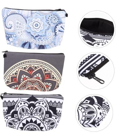 FOMIYES 12 STK Cosmetic Bag Set | Makeup Organizer & Travel Wallet | 4 Stylish Colors | Durable Polyester | 22x14x2cm - Buy Online on GoSupps.com