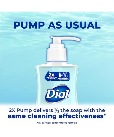 Dial 2X Concentrated Liquid Hand Soap 11 oz Pack of 3 - Coconut Water & Mango - Buy Online on GoSupps.com