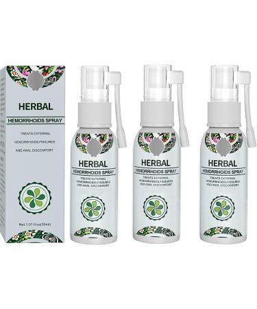 Hemocare Herbal Hemorrhoids Spray Natural Herbal Hemorrhoids Spray for Soothing External Hemorrhoids Calms