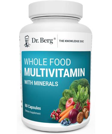 Dr. Berg Whole Food Multivitamin with Minerals - 60 Capsules - Buy Online on GoSupps.com