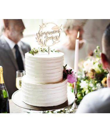 Personalized Alsino Cake Topper for Communion & Confirmation | Custom Name & Date | Birch Multiplex - Buy Online on GoSupps.com