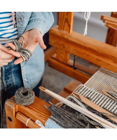 2 Pcs Wooden Weaving Shuttle for Knitted Crafts - Handcrafted Wood Weaving Stick Shuttle - Buy Online on GoSupps.com