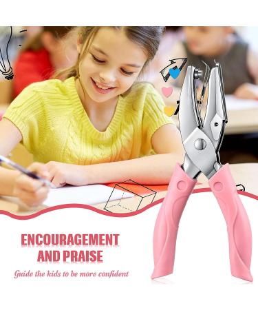 Punch Card and 100 Pieces Reward Punch Card  Handheld Punch Kit  Single-Hole Paper Puncher  Metal Punch with Soft Grip  Home School Office Supplies  Clothing Ticket Scrapbook Punch Tool (Elegant) - Buy Online on GoSupps.com