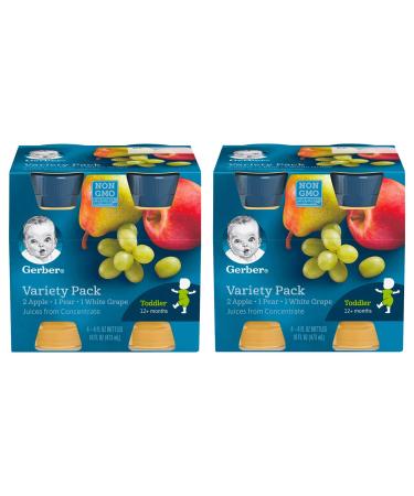 Gerber Juice Fruit Variety (Pack of 2)