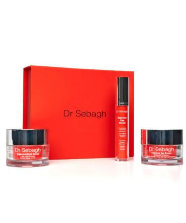 Dr Sebagh Supreme Collection - Beautiful Skincare Gift Set 3-In-1 | Enjoy 3 Award-Winning Products | Rejuventate & Restore Your Skin | Anti Fine Line & Wrinkle | Expert Formula For All Skin Types