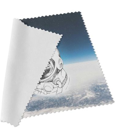 Urban Backwoods Space Dog Laika Microfiber Cloth - Premium Glasses Cleaning Cloth for Optimal Vision | Shop Internationally - Buy Online on GoSupps.com