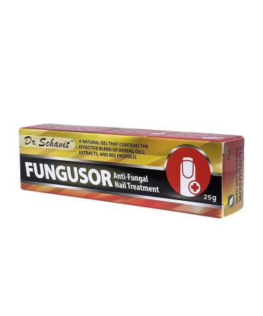 Dr. Schavit Fungusor Anti-Fungal Nail Treatment Gel 0.88oz - Nail Restoration with Herbal Extracts & Bee Propolis - Natural Healing Formula - Buy Online on GoSupps.com