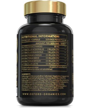 Advanced Probiotics for Gut Health | 60 Specialised Capsules | 5 Billion Bacterial Cultures | Made in UK - Buy Online on GoSupps.com