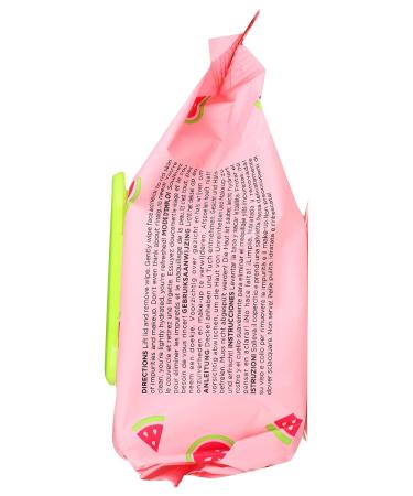 Yes To Watermelon Refreshing Facial Cleansing Wipes for Women and Men - Makeup Remover and Cleanser, 40 Count - Buy Online on GoSupps.com