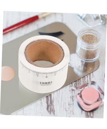  LALAFINA LALAFINA 1 Roll Tattoo Eyebrow Measuring Ruler Eyebrow Guide Ruler Adhesive Eyebrow Tattoo Ruler Eyebrow Tattoo Ruler Kit Mould Eyebrow Shape PVC Drawing Pen - Buy Online on GoSupps.com