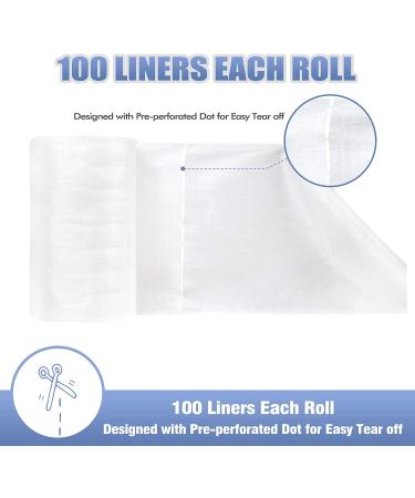 Leekalos Biodegradable Bamboo Diaper Liner - Super Soft Disposable Unscented Liners (100 Sheets) - Buy Online on GoSupps.com