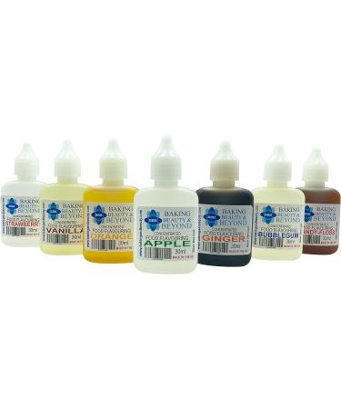 Baking Beauty and Beyond Concentrated Food Flavouring Oil - Dozen of Professional Quality Food Grade Flavouring Oil for Candy Making Baking Cooking Lip Balm and Lip Gloss - Lemon (30ml) - Buy Online on GoSupps.com