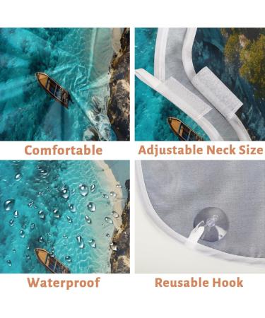 Buy Beautiful Landscape Beard Bib Apron | Beard Hair Catcher for Men | Perfect Gifts for Dad Husband - Father's Day Anniversary Christmas - Buy Online on GoSupps.com