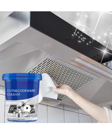 Kitchen All Purpose Cleaning Powder | Instant Cleaning Foam Powder for Rust - Household Multifunctional Strong Cleaning Agent Stubborn Stains Remover Dtt - Buy Online on GoSupps.com