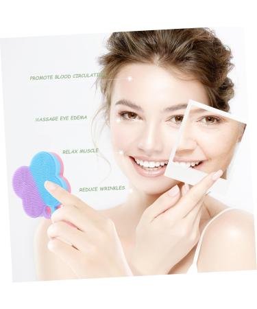 DOITOOL Face Cleansing Brush for Blackhead Facial Wash Brush Face Silicone Scrubber Facial Scrubber Face Scrubber Facial Exfoliator Facial Cleansing Brush Manual Face Brush Silica Gel 7x7cm As Shown 1 - Buy Online on GoSupps.com