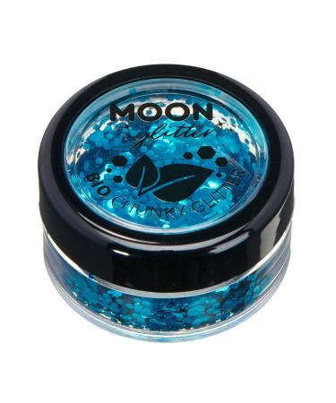 Biodegradable Eco-Glitter | 100% Organic Cosmetic Glitter for Face Body Nails Hair & Lips | Moon Glitter - 3G Box Set - Buy Online on GoSupps.com